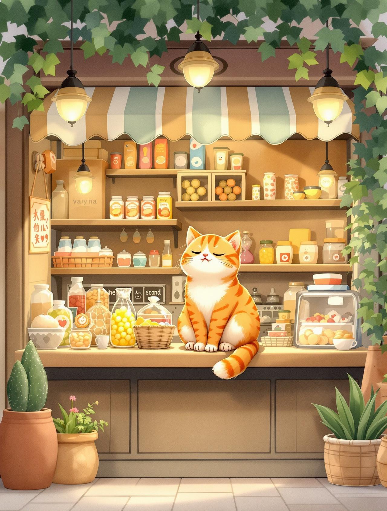 西红柿短剧 - 小卖部的猫老板